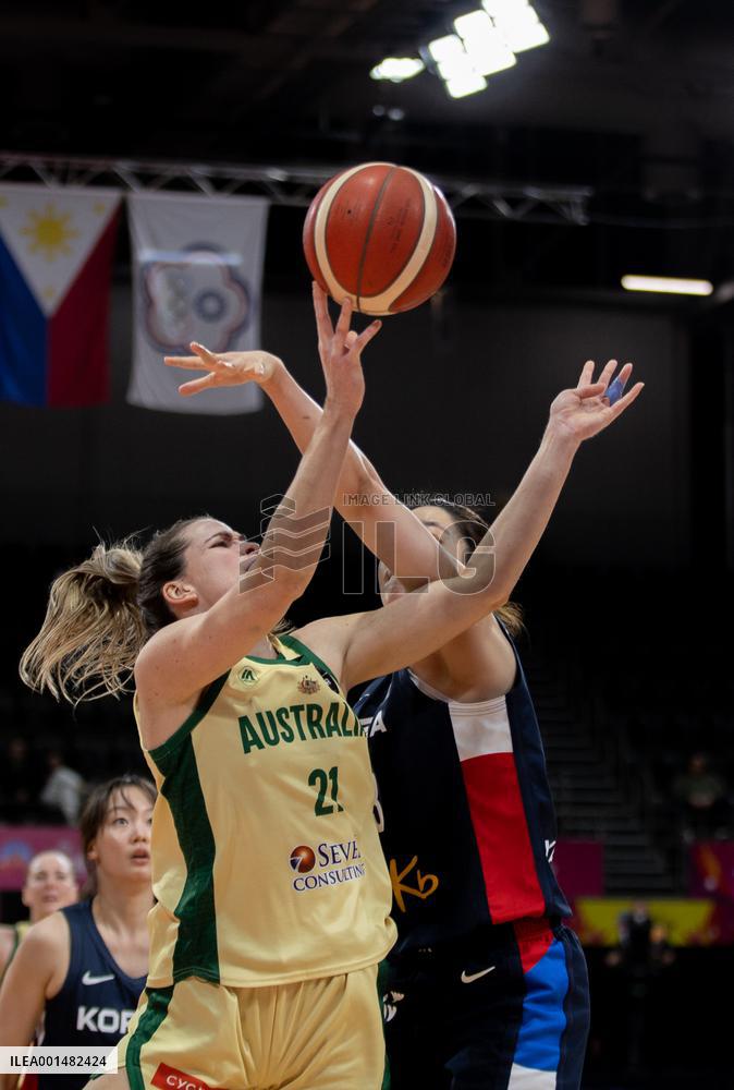(SP)AUSTRALIA-SYDNEY-BASKETBALL-FIBA WOMEN'S ASIA CUP-AUS VS KOR
