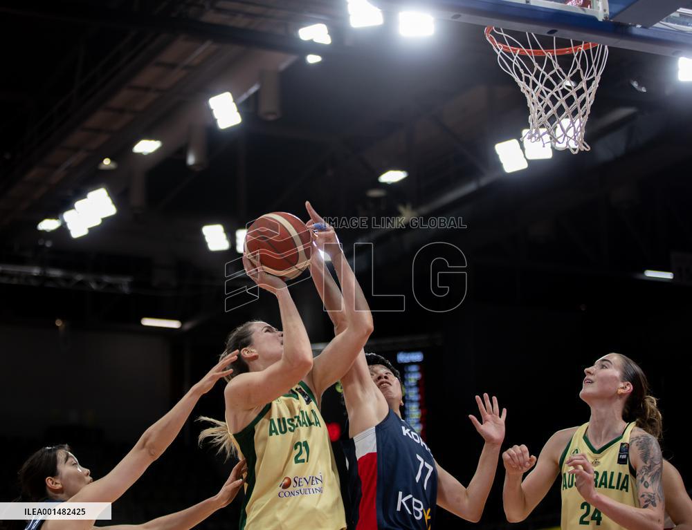(SP)AUSTRALIA-SYDNEY-BASKETBALL-FIBA WOMEN'S ASIA CUP-AUS VS KOR