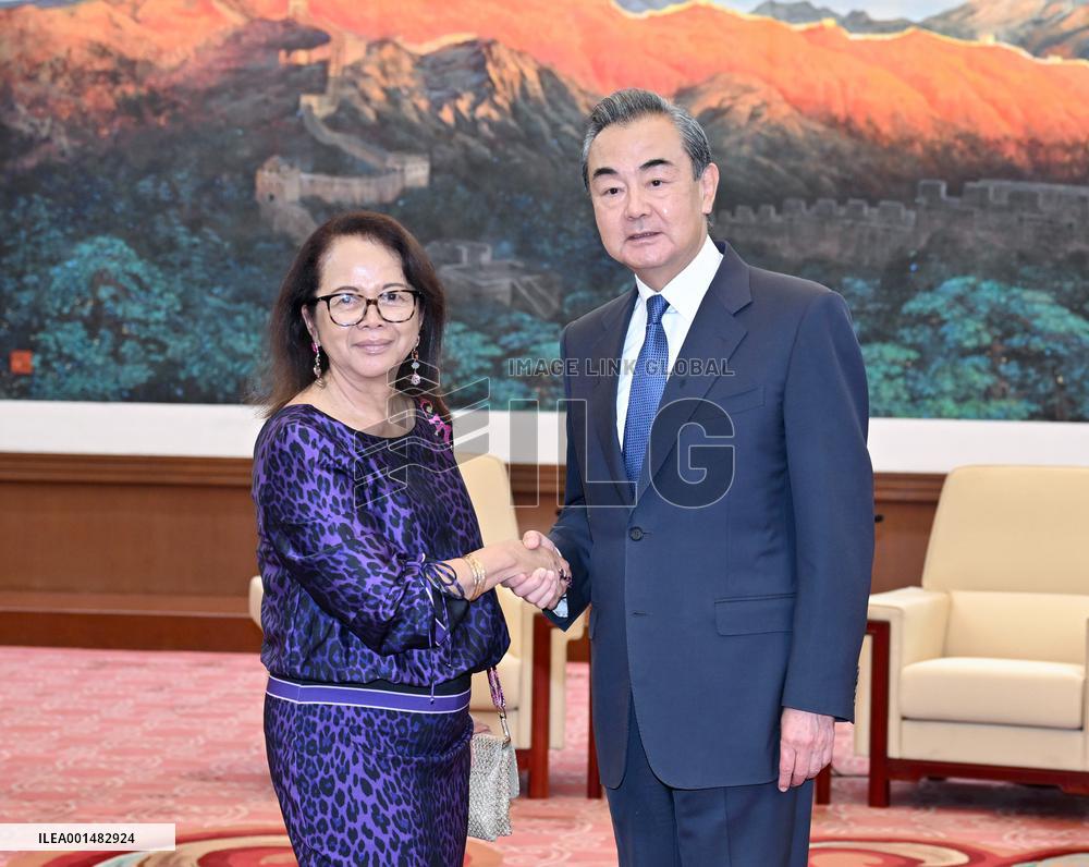 CHINA-BEIJING-WANG YI-MADAGASCAN FM-MEETING (CN)