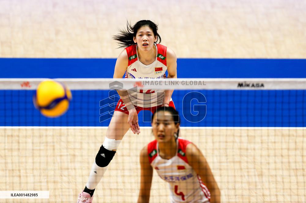 (SP)SOUTH KOREA-SUWON-VOLLEYBALL-NATIONS LEAGUE-CHN VS DOM