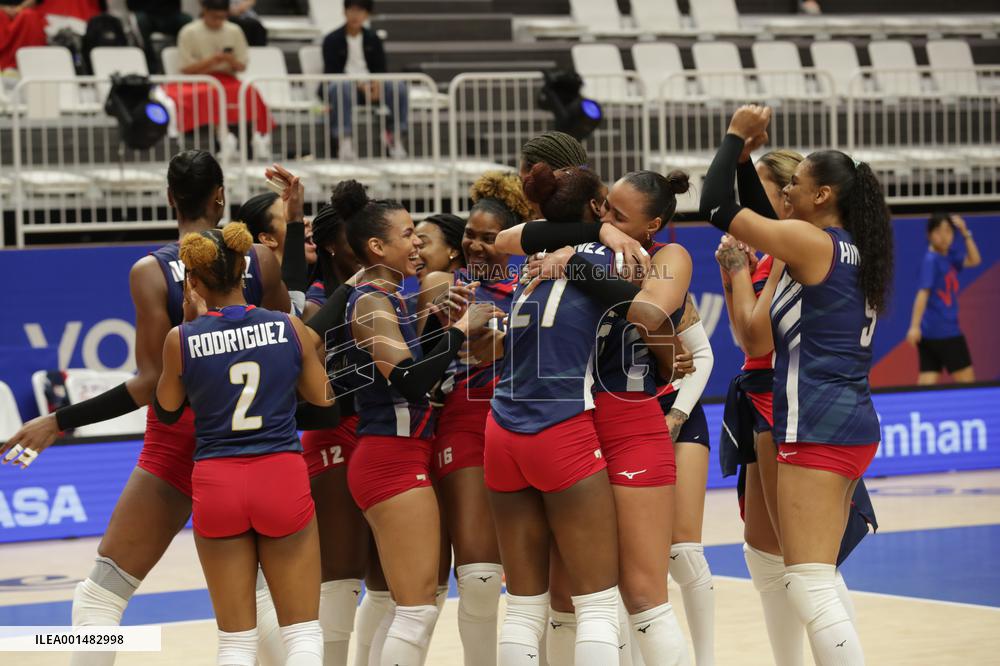 (SP)SOUTH KOREA-SUWON-VOLLEYBALL-NATIONS LEAGUE-CHN VS DOM