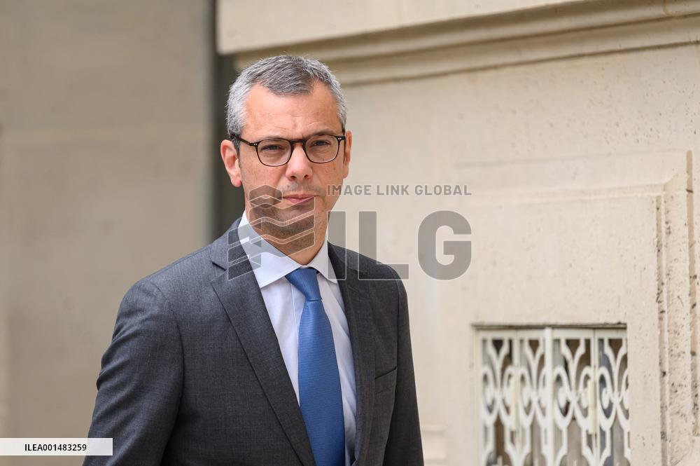 Intermninisterial crisis unit meeting at Interior Ministry - Paris