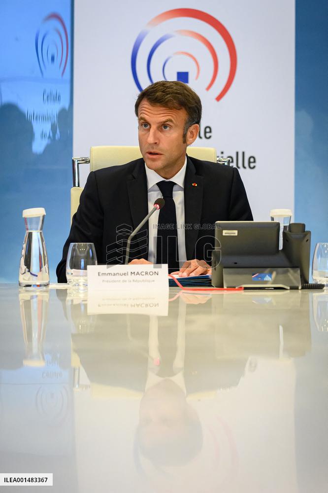 Intermninisterial crisis unit meeting at Interior Ministry - Paris