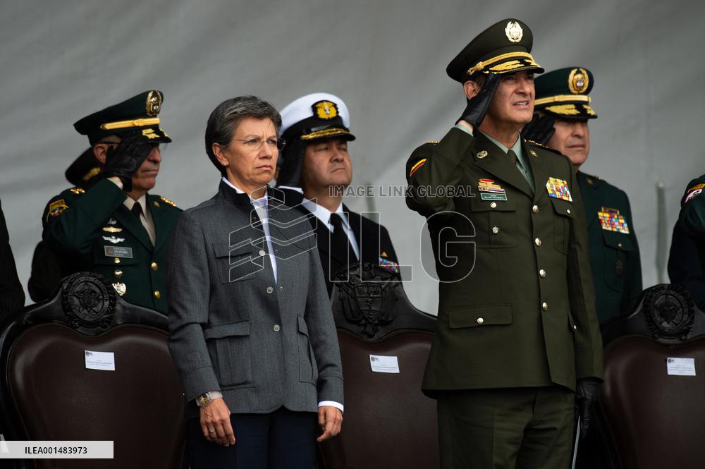Brigadier General Sandra Patricia Hernandez Swears-in Command as Bogota's Police Commander