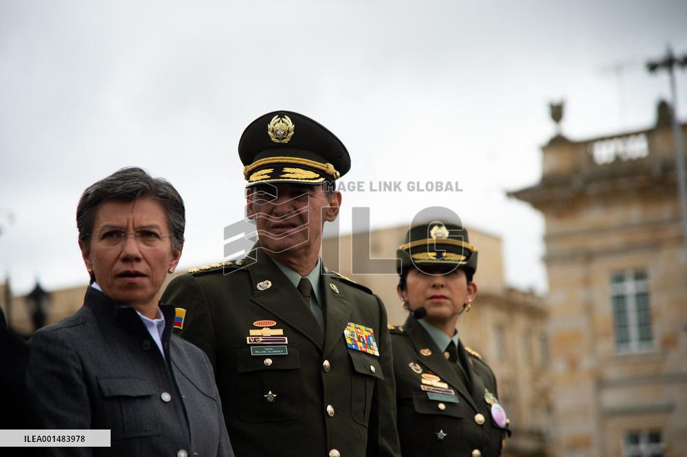 Brigadier General Sandra Patricia Hernandez Swears-in Command as Bogota's Police Commander