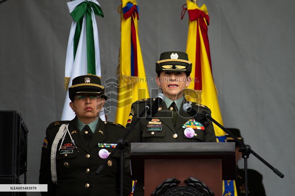 Brigadier General Sandra Patricia Hernandez Swears-in Command as Bogota's Police Commander