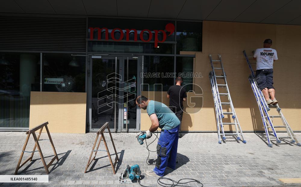 FRANCE-NANTERRE-FATAL SHOOTING OF A TEEN-PROTEST-VIOLENCE-AFTERMATH
