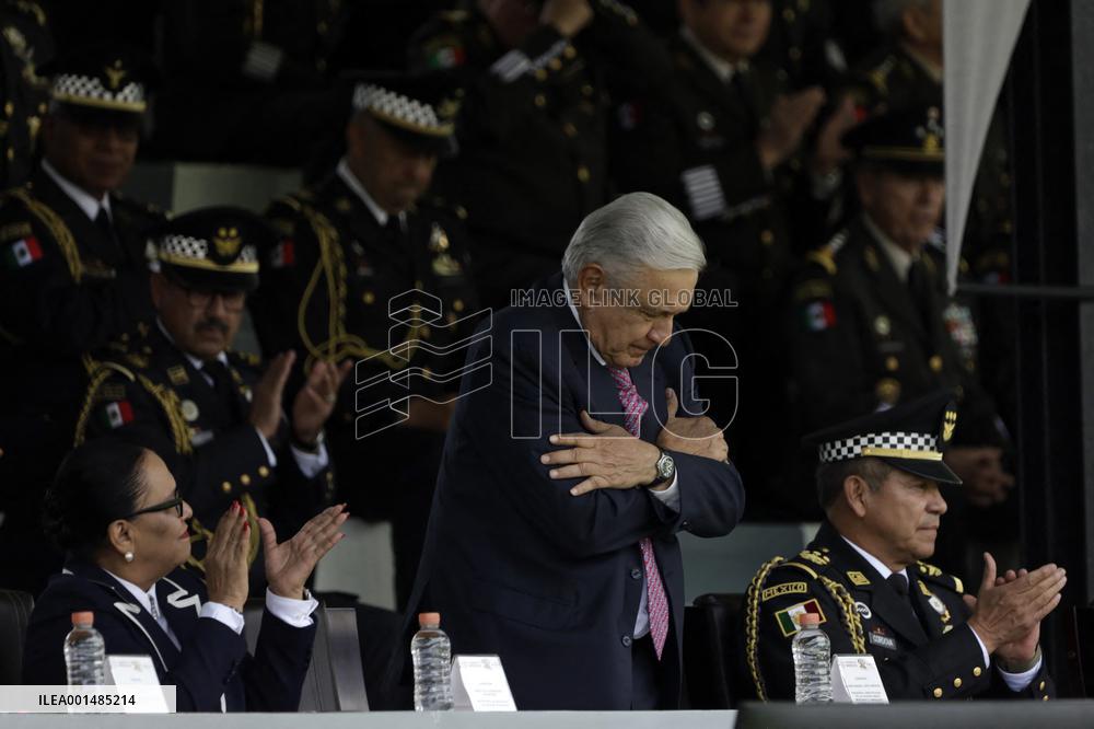 4th National Guard Anniversary - Mexico City