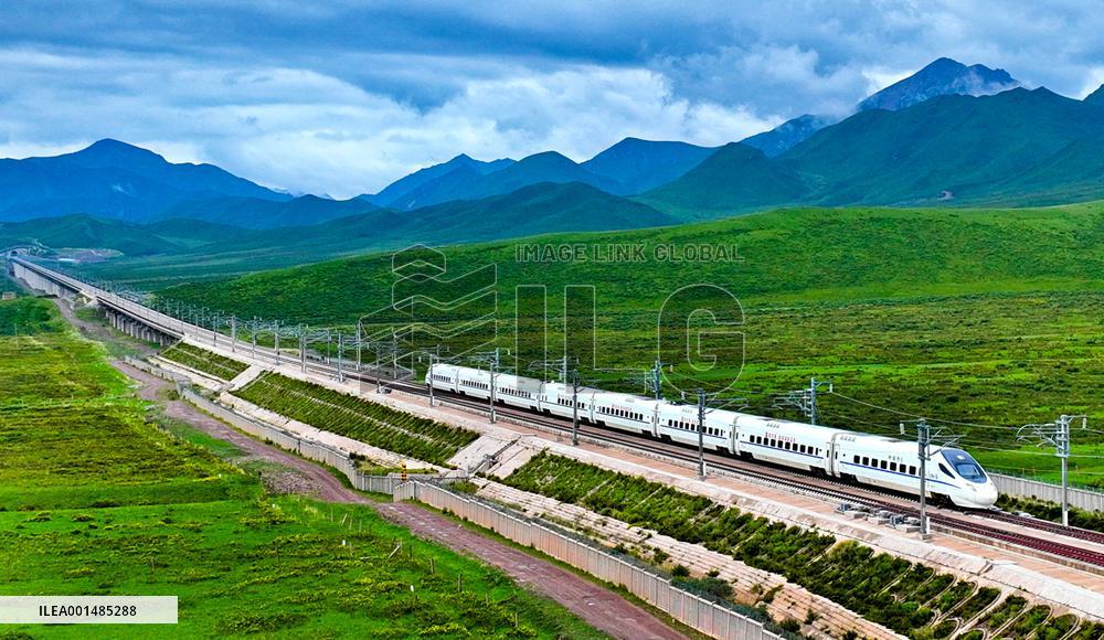 The World Highest High Speed Rail Station In Zhangye