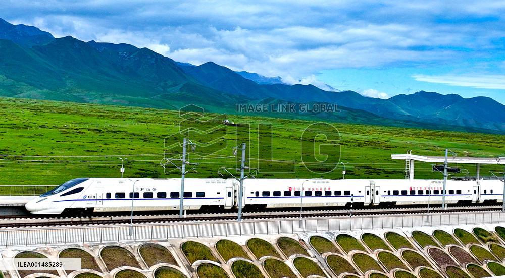 The World Highest High Speed Rail Station In Zhangye