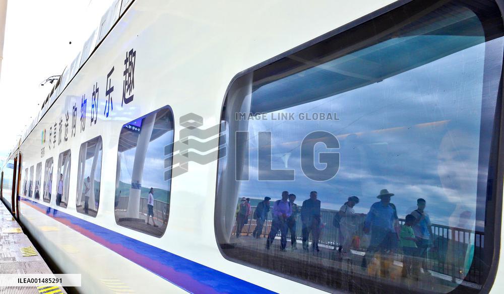 The World Highest High Speed Rail Station In Zhangye