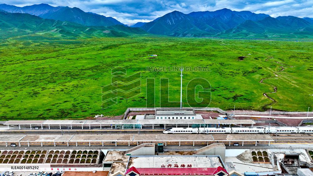 The World Highest High Speed Rail Station In Zhangye