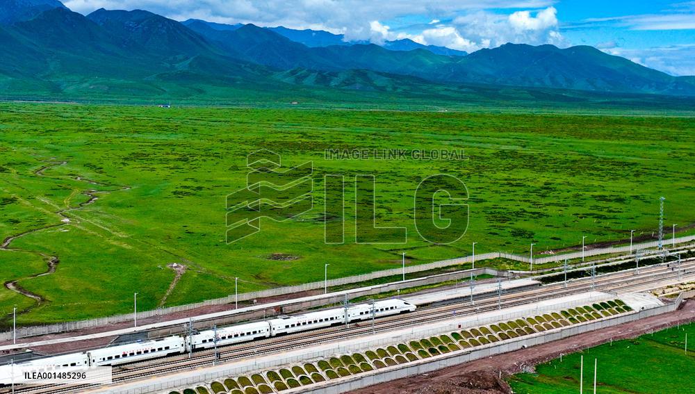 The World Highest High Speed Rail Station In Zhangye