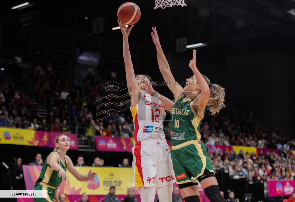 (SP)AUSTRALIA-SYDNEY-BASKETBALL-FIBA WOMEN'S ASIA CUP-CHN VS AUS