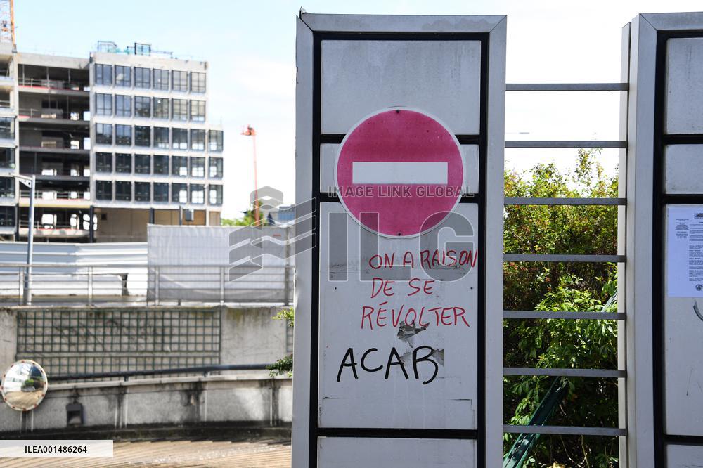 Aftermath Of The Riots In France Over Teen's Death