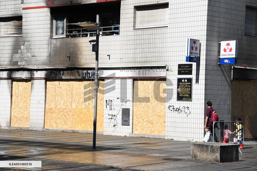 Aftermath Of The Riots In France Over Teen's Death