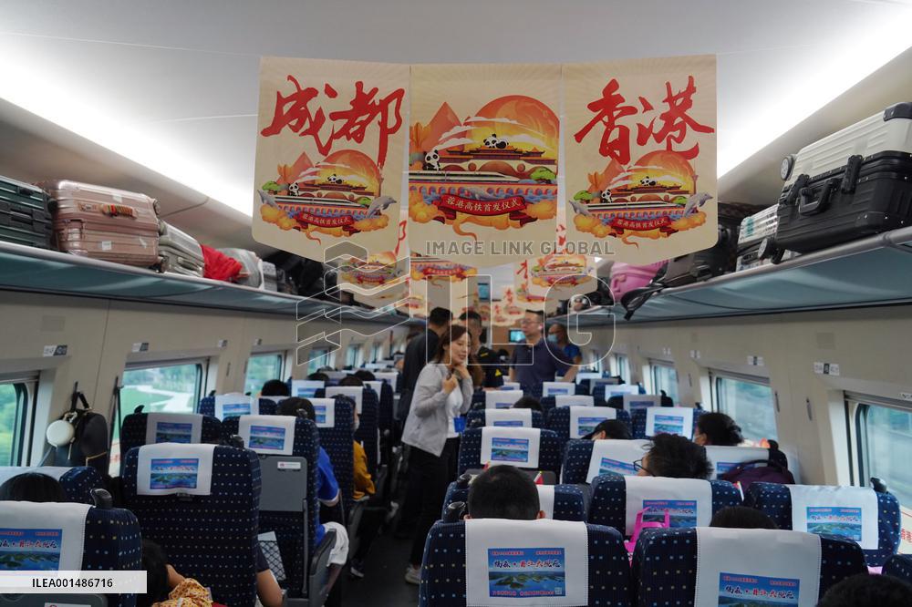 CHINA-CHENGDU-HONG KONG-NEW HIGH-SPEED RAILWAY (CN)