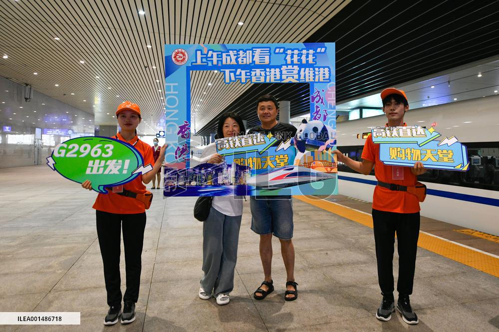 CHINA-CHENGDU-HONG KONG-NEW HIGH-SPEED RAILWAY (CN)