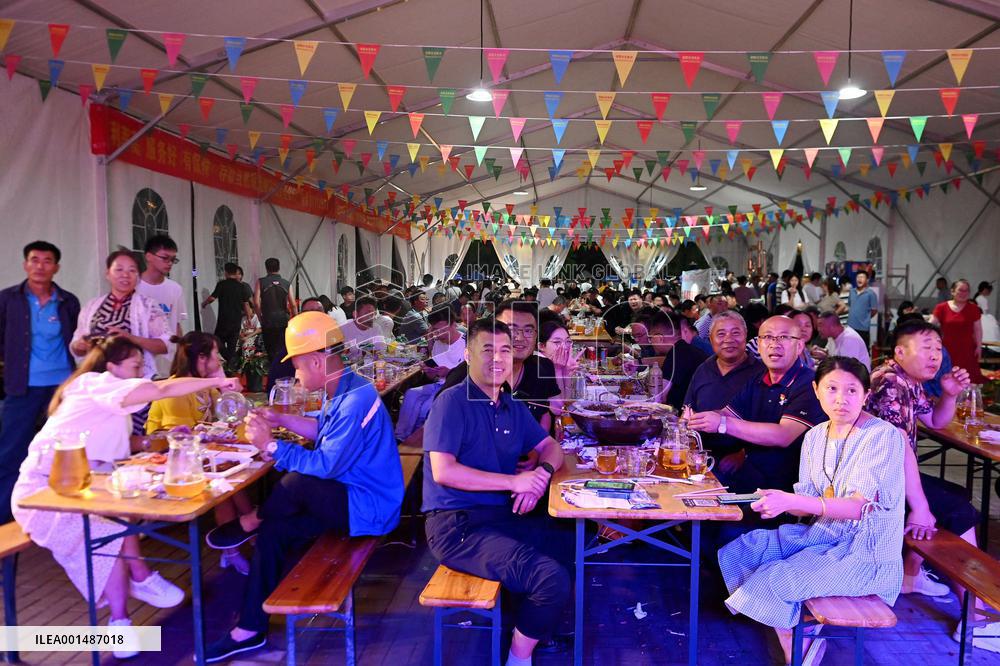 Beer Carnival in Qingdao