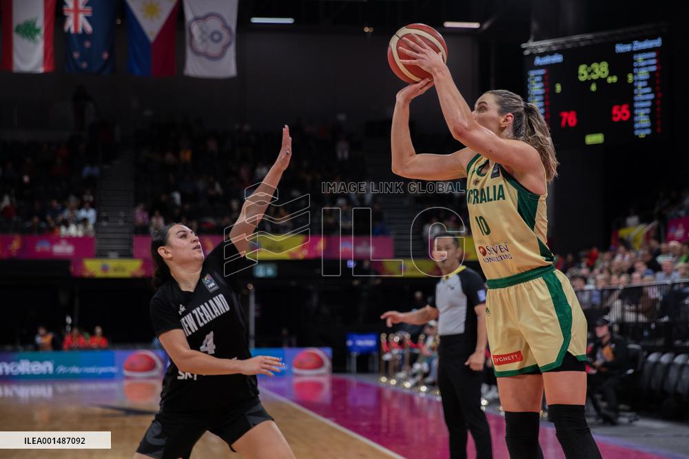 (SP)AUSTRALIA-SYDNEY-BASKETBALL-FIBA WOMEN'S ASIA CUP-3RD PLACE-AUS VS NZL