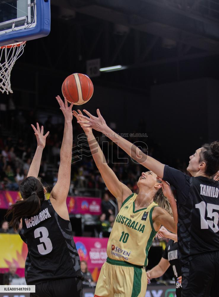 (SP)AUSTRALIA-SYDNEY-BASKETBALL-FIBA WOMEN'S ASIA CUP-3RD PLACE-AUS VS NZL