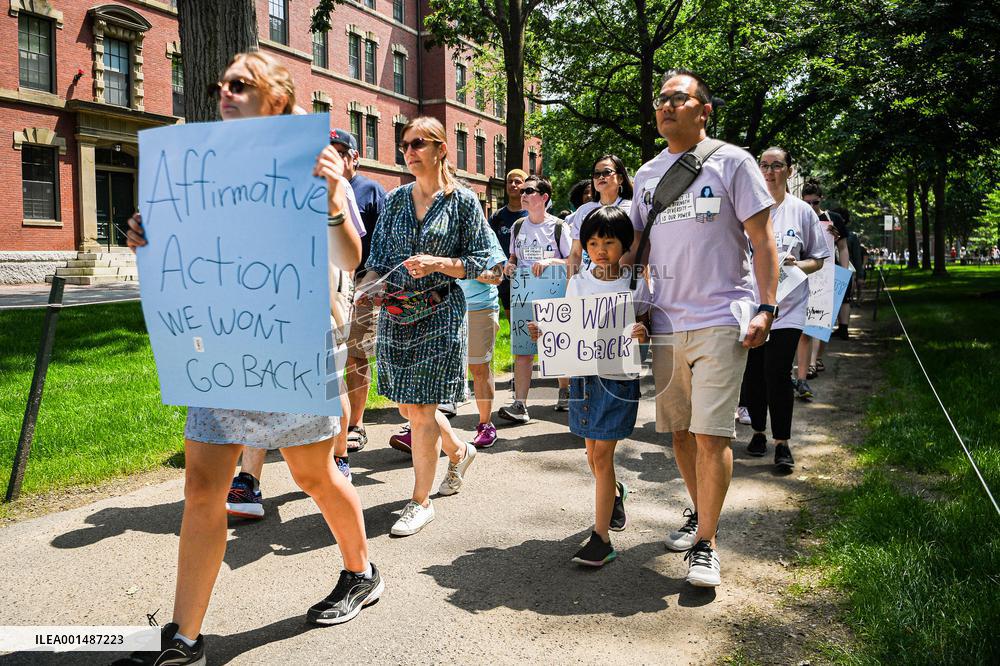 U.S.-MASSACHUSETTS-CAMBRIDGE-PROTEST-SUPREME COURT'S RULING