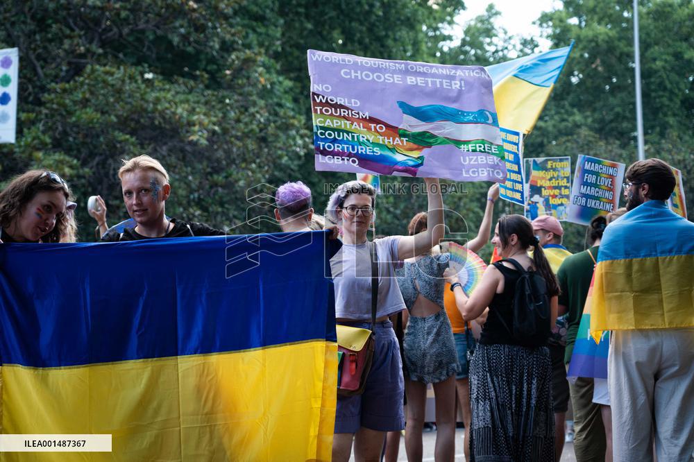 LGTBI Pride 2023 Rally in Madrid