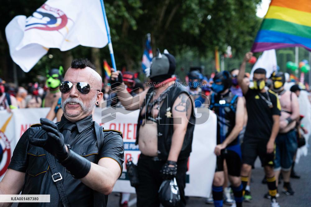 LGTBI Pride 2023 Rally in Madrid