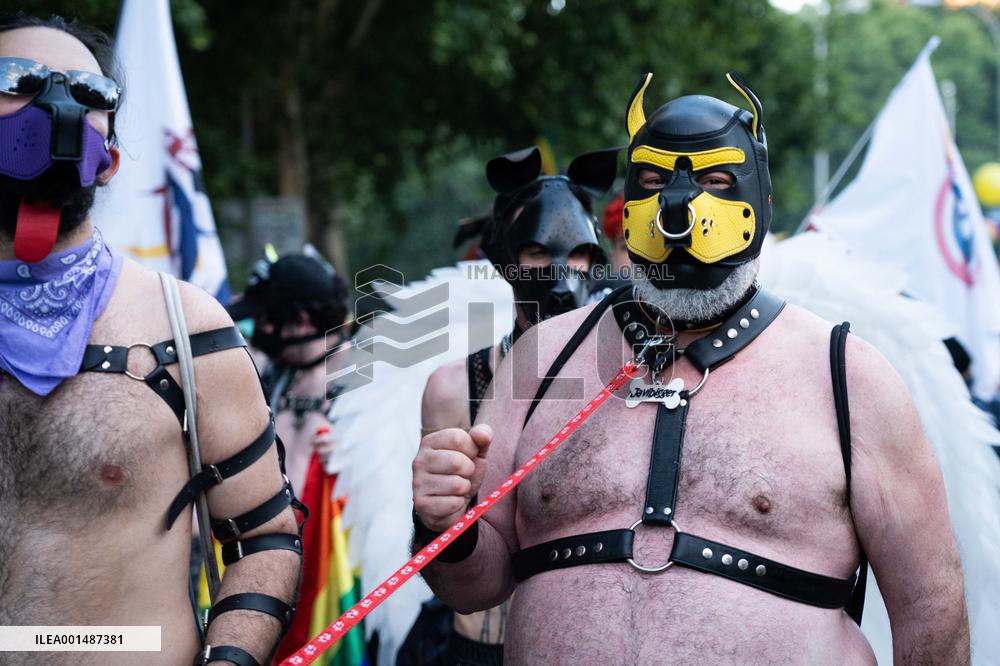 LGTBI Pride 2023 Rally in Madrid