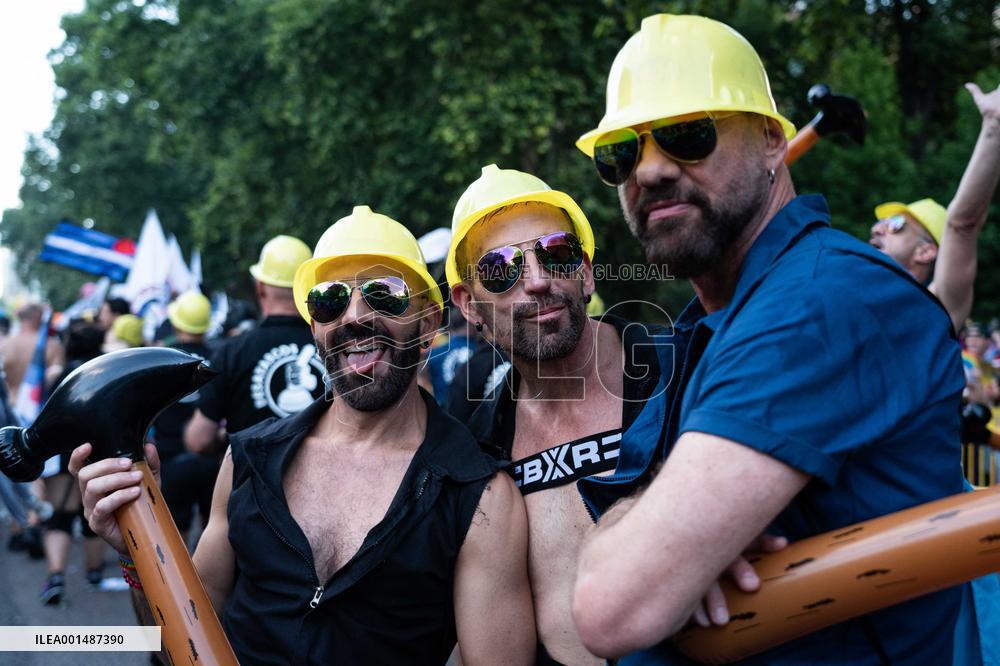 LGTBI Pride 2023 Rally in Madrid