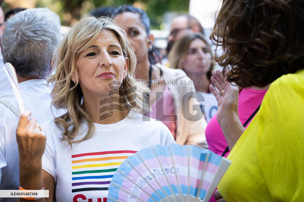 LGTBI Pride 2023 Rally in Madrid