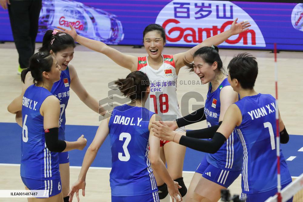 (SP)SOUTH KOREA-SUWON-VOLLEYBALL-NATIONS LEAGUE-CHN VS USA