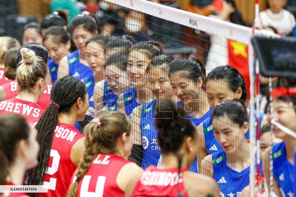 (SP)SOUTH KOREA-SUWON-VOLLEYBALL-NATIONS LEAGUE-CHN VS USA