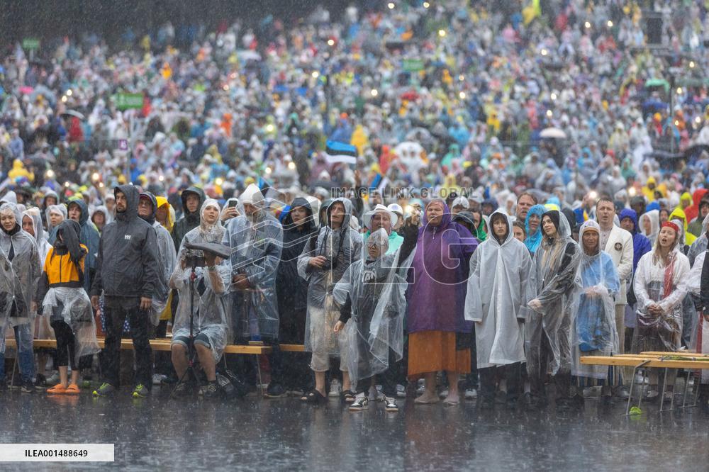 The XIII Youth Song Festival "Püha on maa" ("Sacred is the Land")