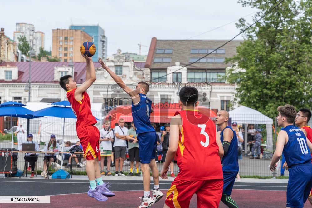 (SP)RUSSIA-VLADIVOSTOK-SPORTS GAMES-3X3 BASKETBALL