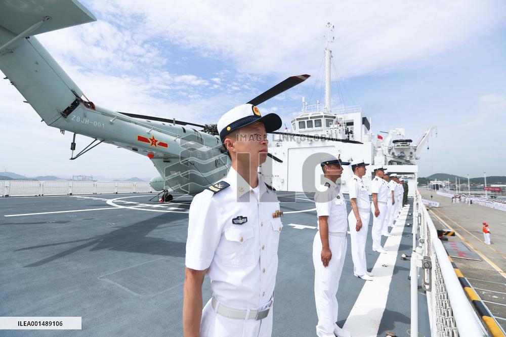 CHINA-ZHEJIANG-HOSPITAL SHIP-PEACE ARK-HUMANITARIAN MISSION (CN)