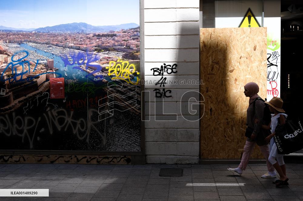Riots Aftermath - Marseille