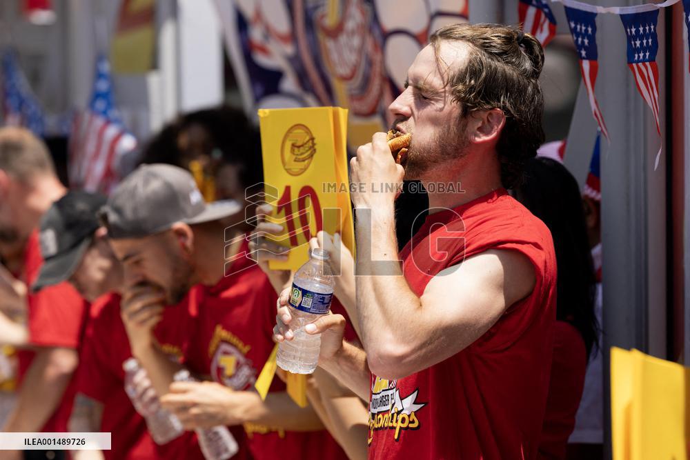 14th annual Independence Burger Eating Contest in Washington, DC