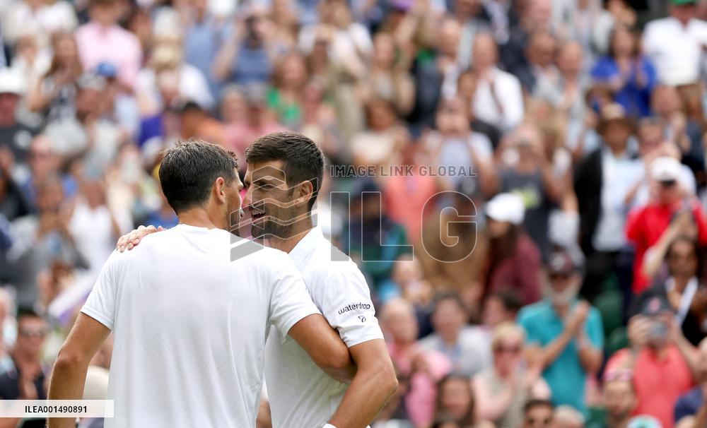 (SP)BRITAIN-LONDON-TENNIS-WIMBLEDON-DAY 1
