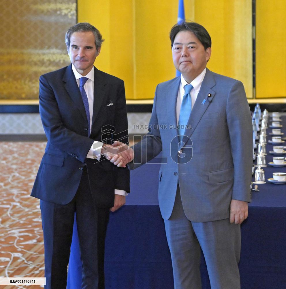 IAEA chief in Japan