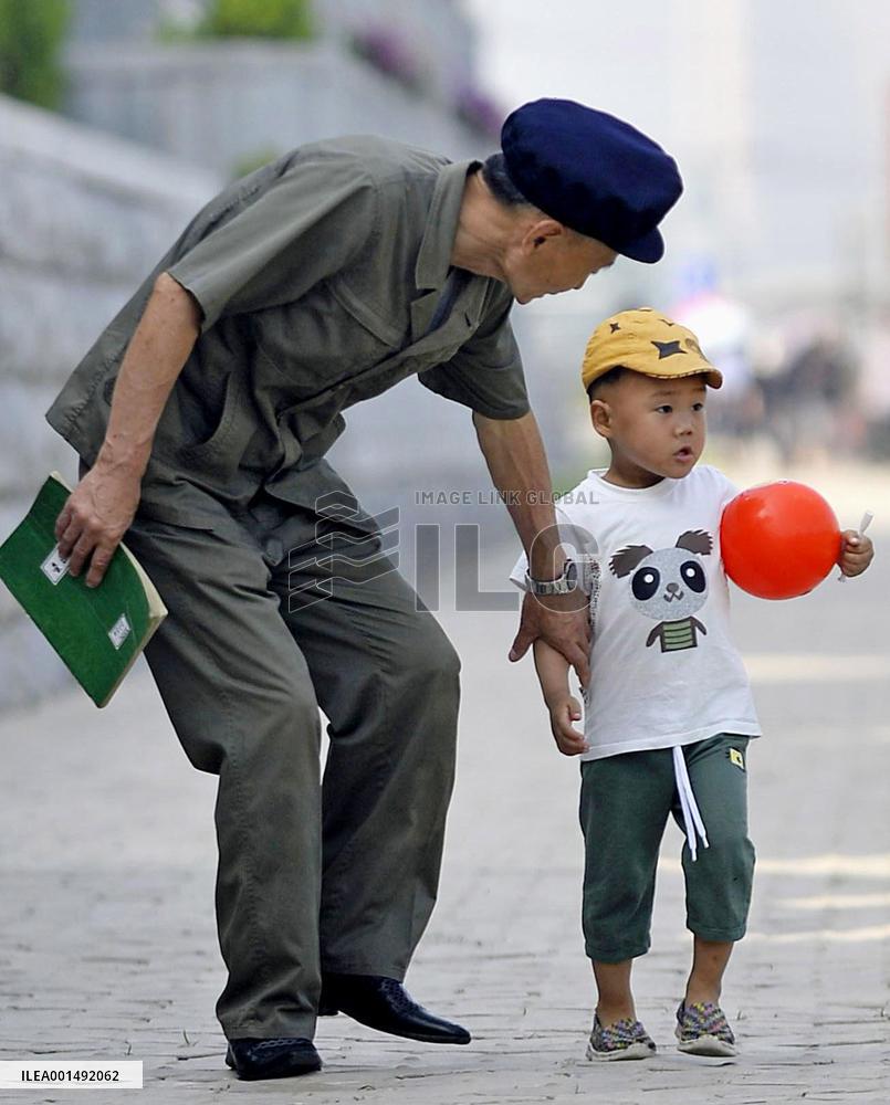 Scene in Pyongyang