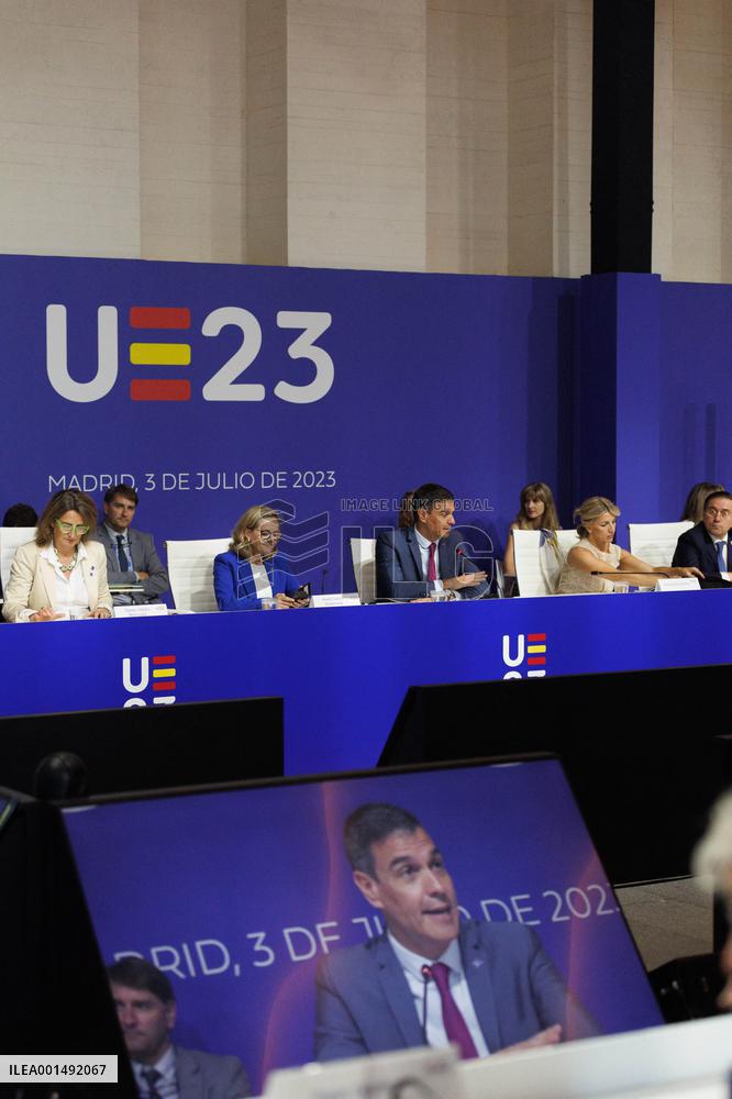 Spain Begins Its Presidency of the EU Council - Madrid