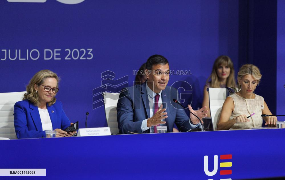 Spain Begins Its Presidency of the EU Council - Madrid