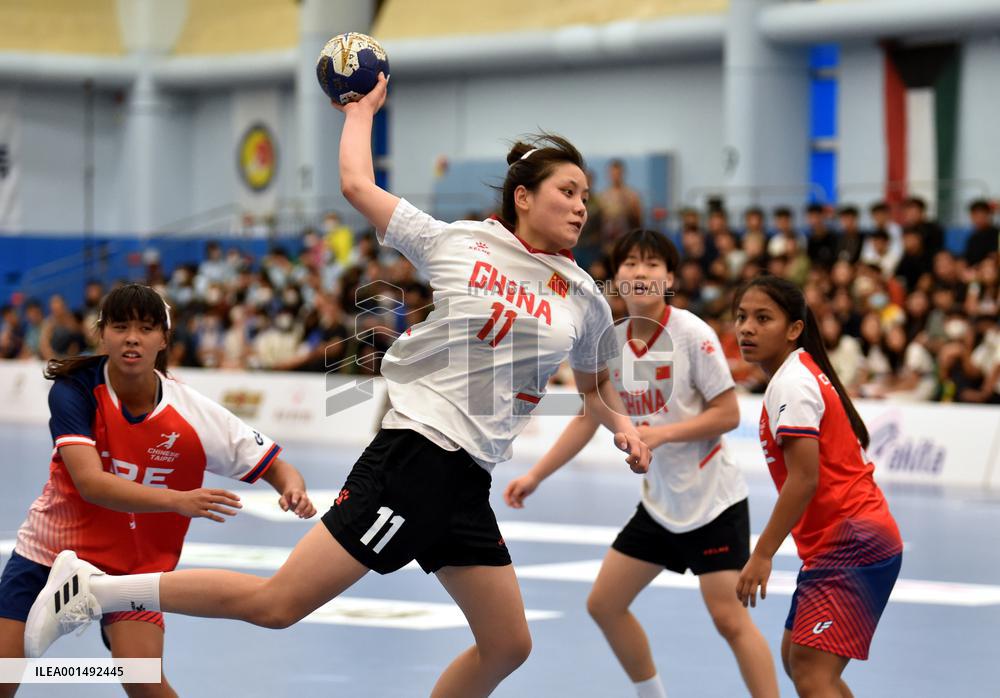 (SP)CHINA-HONG KONG-HANDBALL-ASIAN WOMEN'S JUNIOR CHAMPIONSHIP (CN)