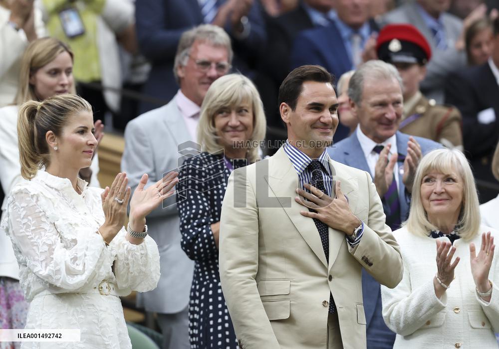 (SP)BRITAIN-LONDON-TENNIS-WIMBLEDON-ROGER FEDERER