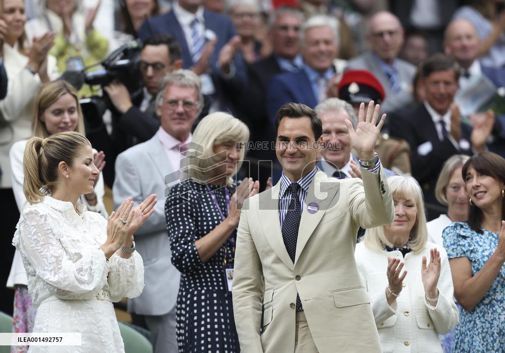 (SP)BRITAIN-LONDON-TENNIS-WIMBLEDON-ROGER FEDERER