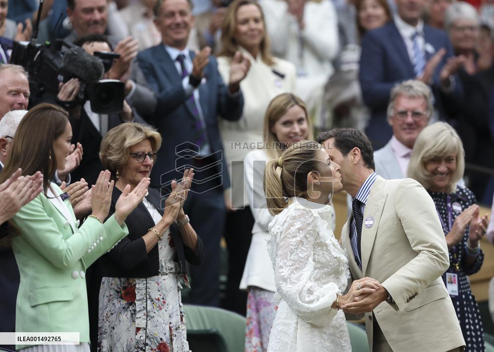 (SP)BRITAIN-LONDON-TENNIS-WIMBLEDON-ROGER FEDERER