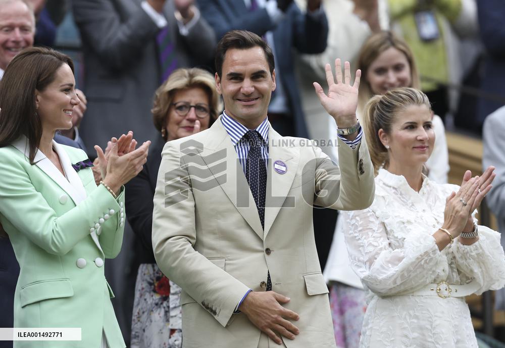(SP)BRITAIN-LONDON-TENNIS-WIMBLEDON-ROGER FEDERER