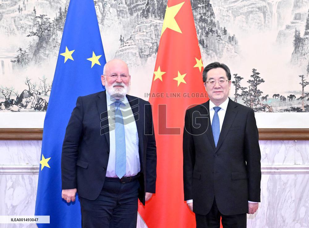 CHINA-BEIJING-DING XUEXIANG-EU-ENVIRONMENT-CLIMATE-DIALOGUE (CN)