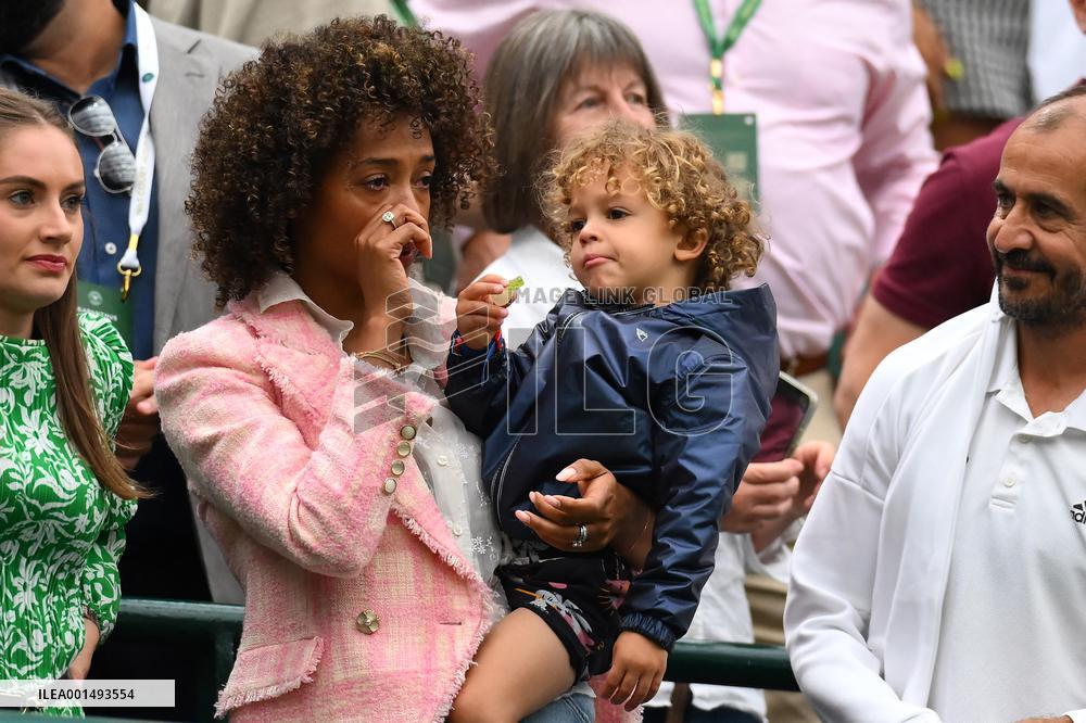 Wimbledon - Jeremy Chardy's Family In The Stands